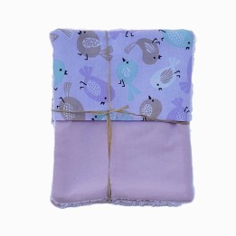 Lot 3 lingettes lavables Animaux en coton | Aux 3 pti's chats