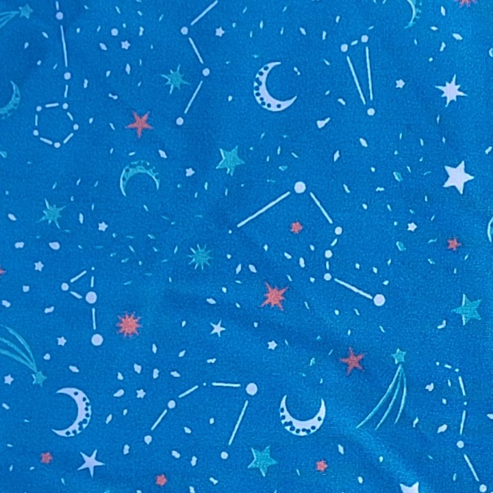 Lot 3 lingettes lavables Explorons l'espace en coton | Aux 3 pti's chats