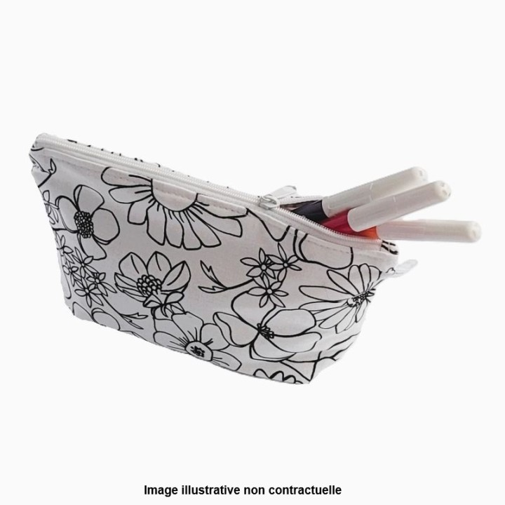 Trousse à colorier lavable - Motifs à choix