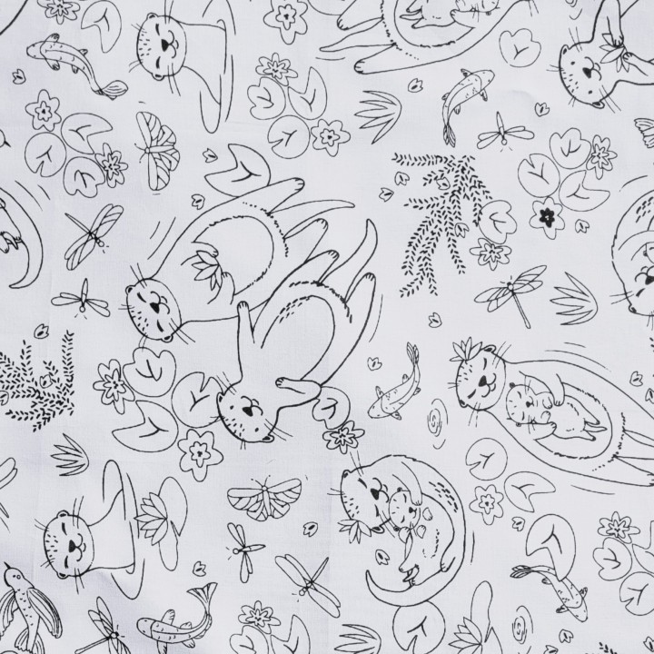 Trousse à colorier lavable - Motifs à choix
